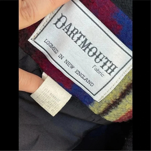 LADY SUZETTE Vintage Wool Dartmouth
Fabric Southwestern Native Jacket Coat XL - Picture 9 of 10